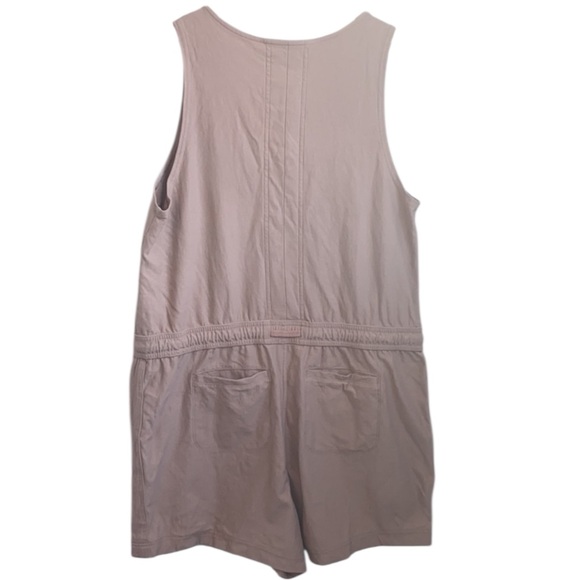 ATHLETA Farallon Romper in Mocha Latte Size 1X — PURE SUMMERTIME VIBES!!! - Picture 4 of 10